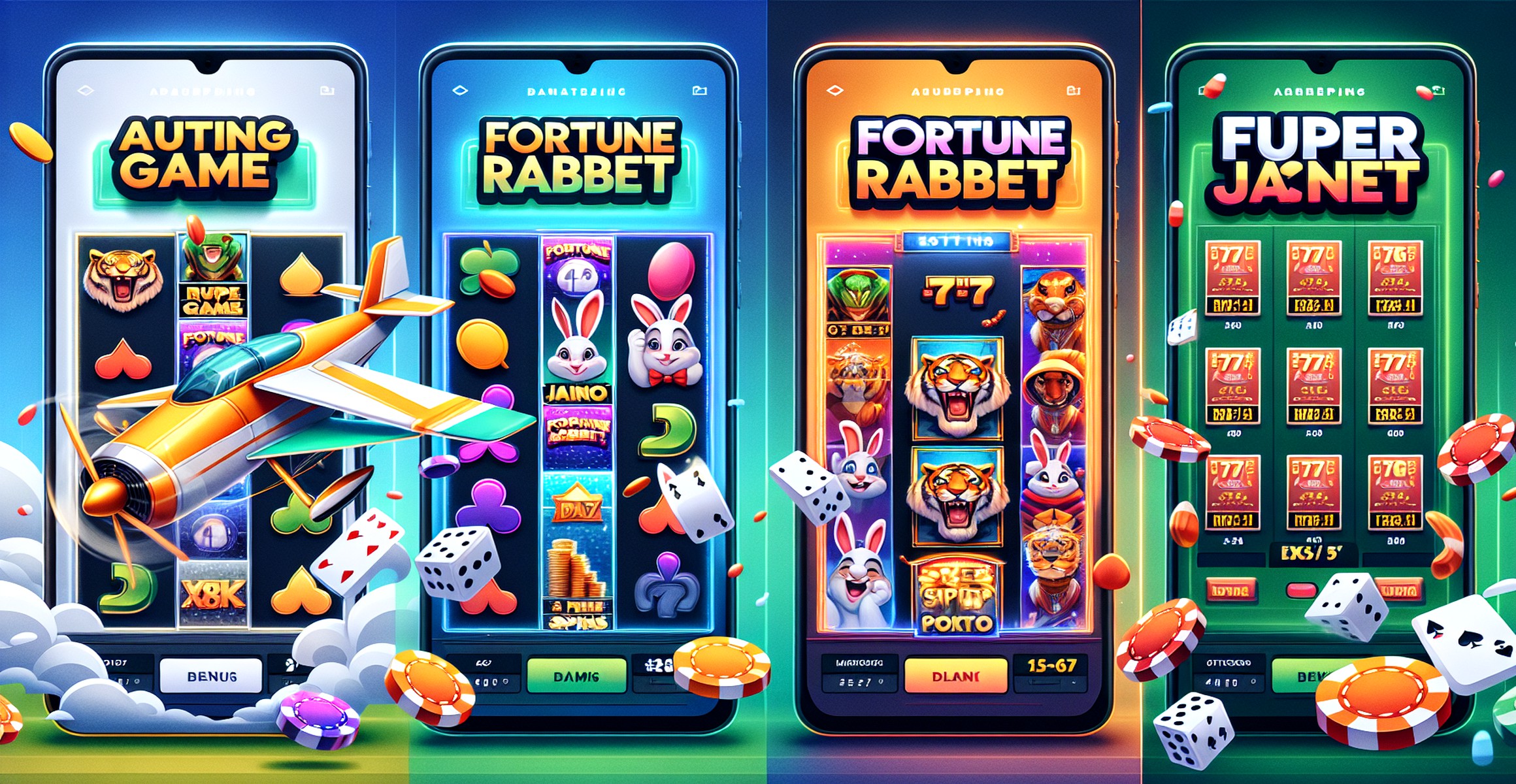 Fortune Rabbit Slots at PK67, featuring engaging themes.